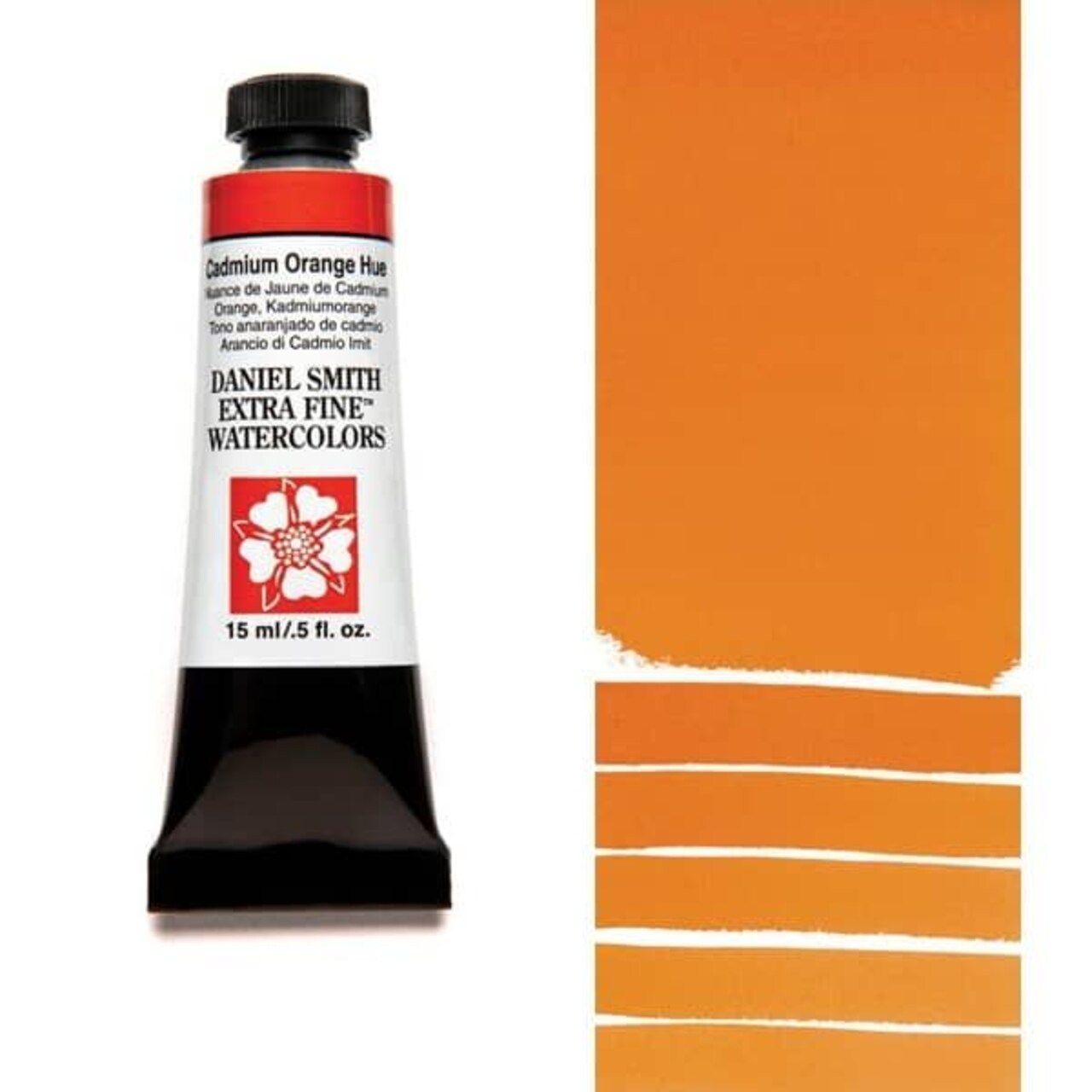 Daniel Smith Extra Fine Watercolors - Cadmium Orange Hue, 5 ml Tube